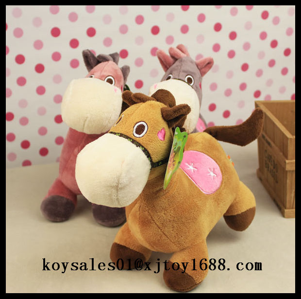 plush 12 zodiac horse