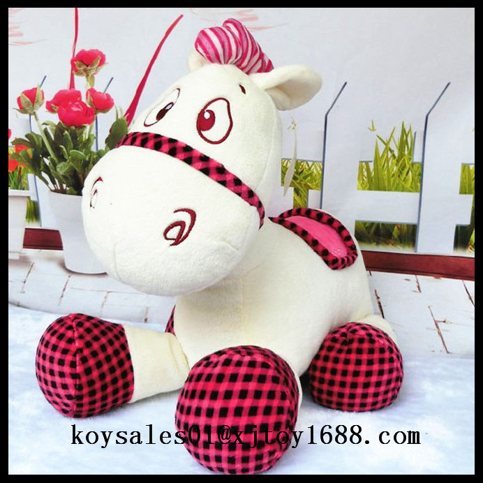 plush 12 zodiac horse