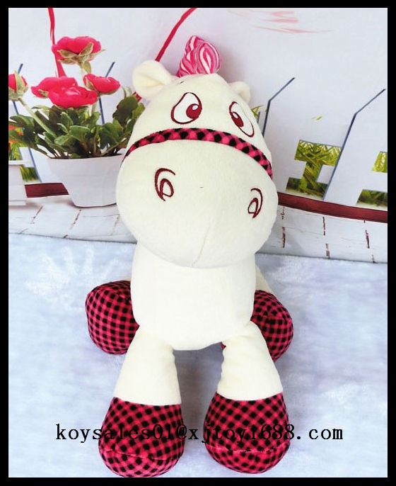 plush 12 zodiac horse