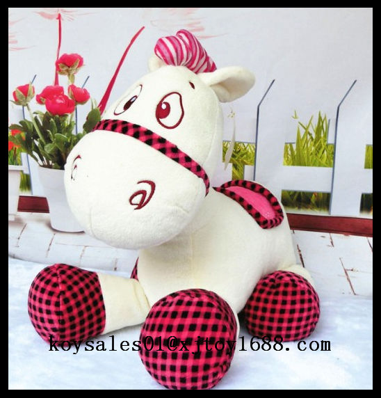 plush 12 zodiac horse