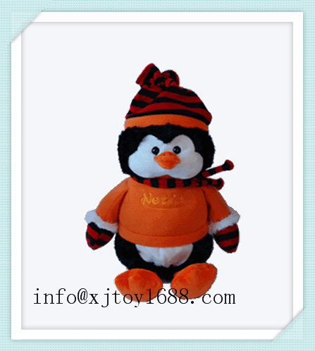 plush penguin toy