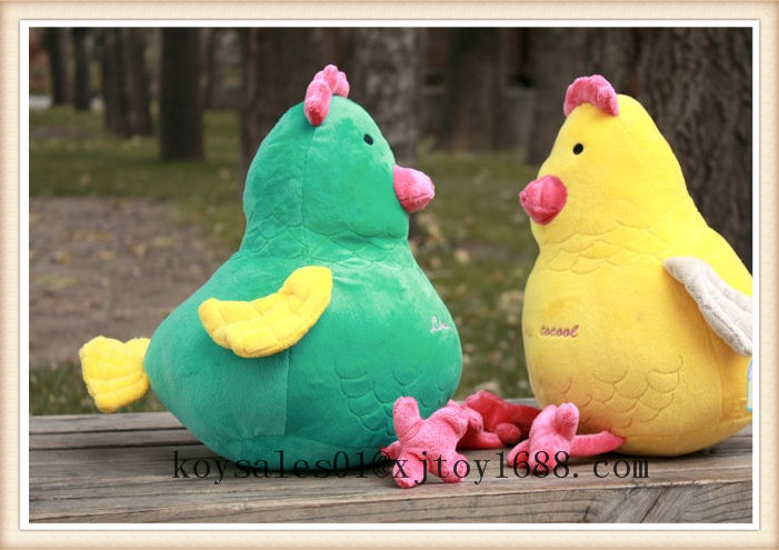 plush chicken