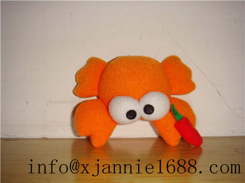 customize plush crab