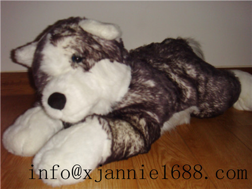 customize plush husky toy