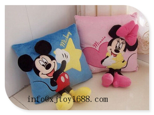 plush micky minne pillow & cushion