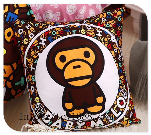 plush monkey pillow & cushion