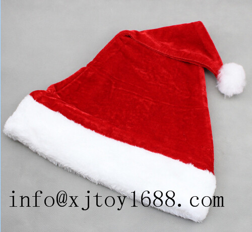 plush christmas hat