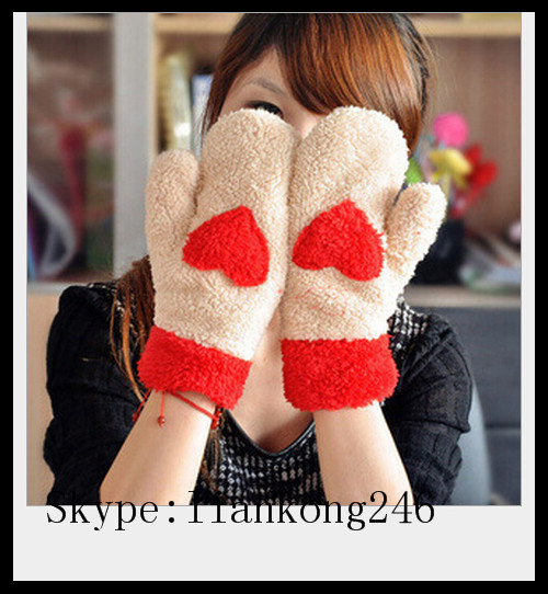 plush gloves