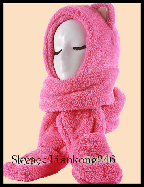 plush gloves