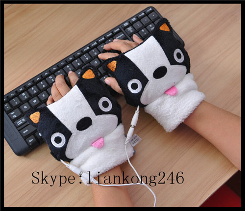 plush gloves