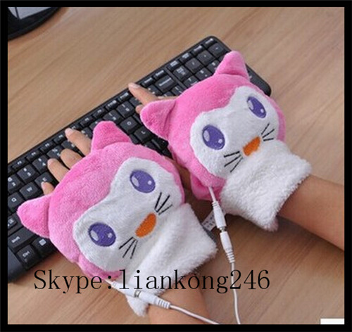 plush gloves