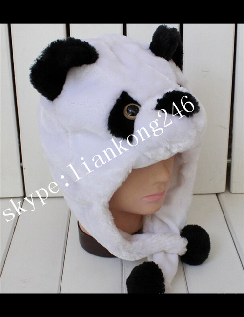 plush animal hats