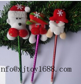 plush christmas pen for kids