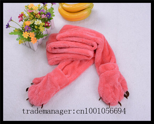 plush scarf