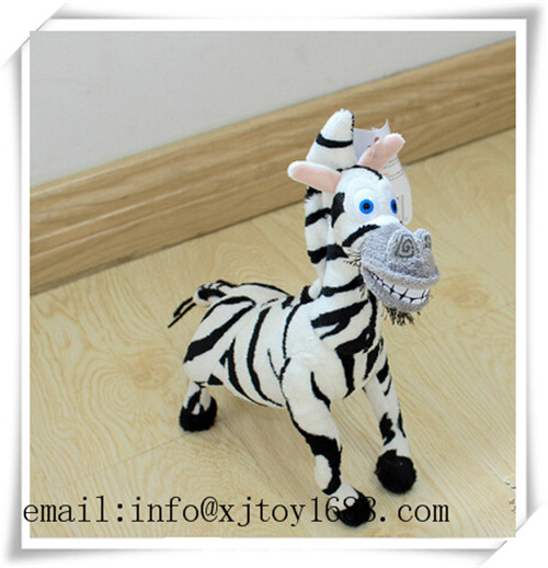 plush zebra