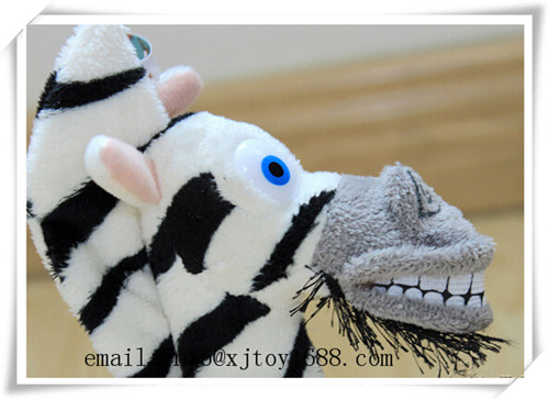 plush zebra