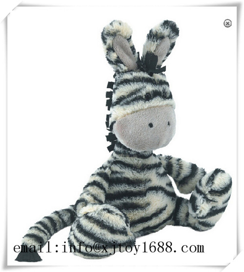 plush zebra