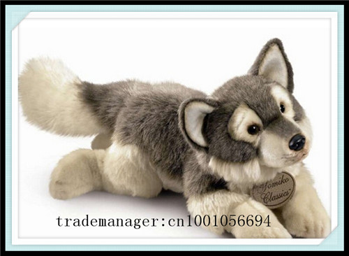 plush wolf