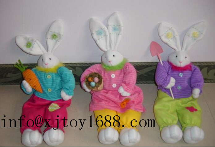 plush easter rabbit