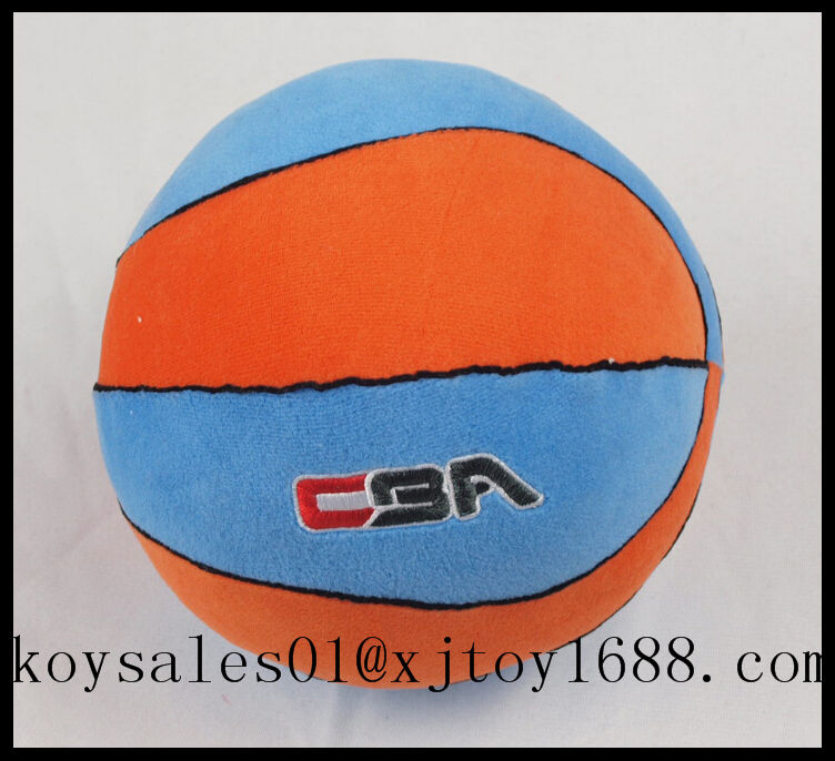 plush basket ball