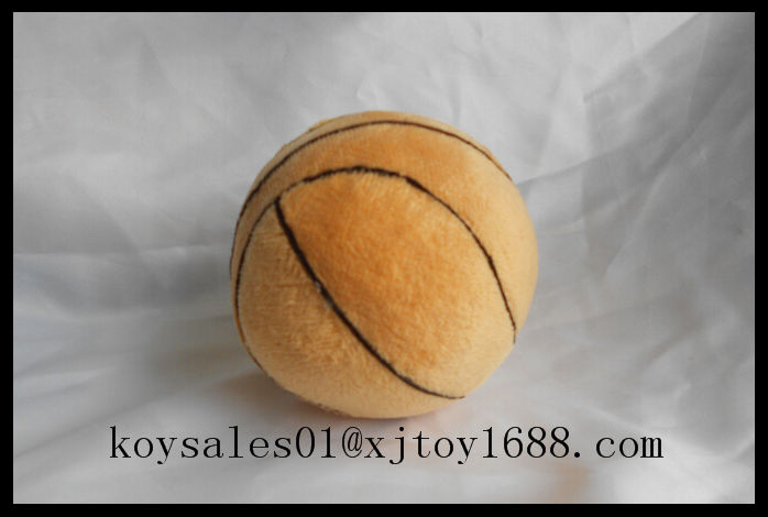 plush basket ball